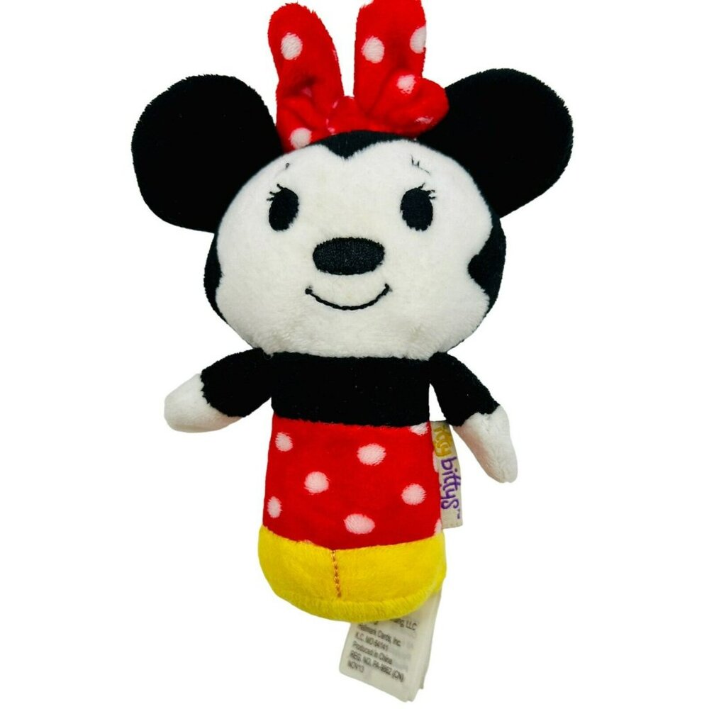Hallmark Itty Bittys Minnie Mouse Plush Happy Hearts Lot of 2 Valentine Disney - Picture 5 of 9